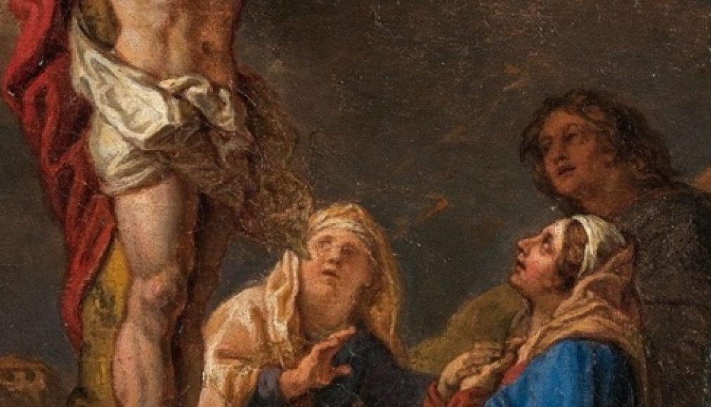 &quot;Les Saintes Femmes et Saint-Jean au pied de la Croix&quot;, tableau de Charles de la Fosse / CC-PD-Mark