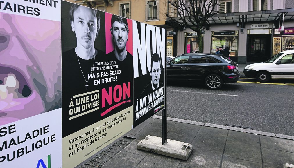 A Genève, 35% de la population n'adhère à aucune religion, mais près de 400 communautés différentes cohabitent. A Genève, 35% de la population n'adhère à aucune religion, mais près de 400 communautés différentes cohabitent. / © Joël Burri