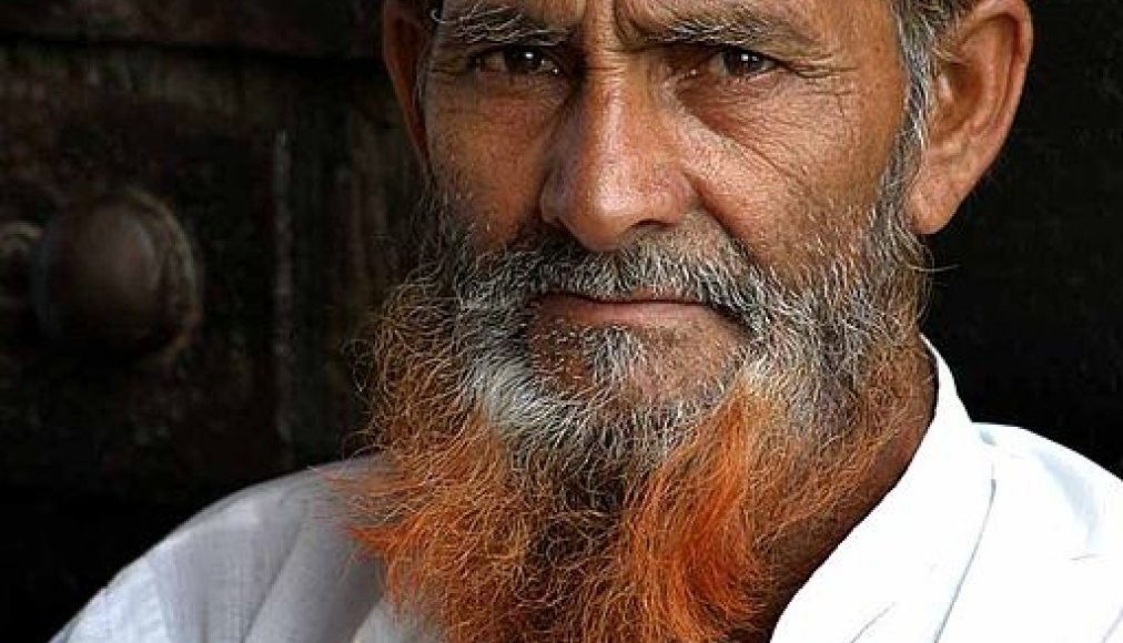 Un homme avec la barbe teinte au henné / ©Wikimedia Commons/Steve Evans Citizen of the World/CC-BY-2.0