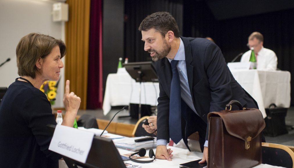 Gottfried Locher, ancien président de l&#039;EERS, en 2018. / Keystone