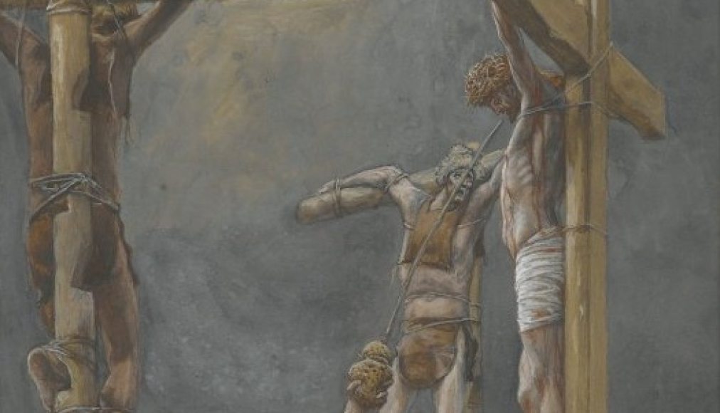 «J’ai soif.» Le vinaigre donné à Jésus, tableau de James Tissot, Brooklyn Museum / Wikimedia Commons
