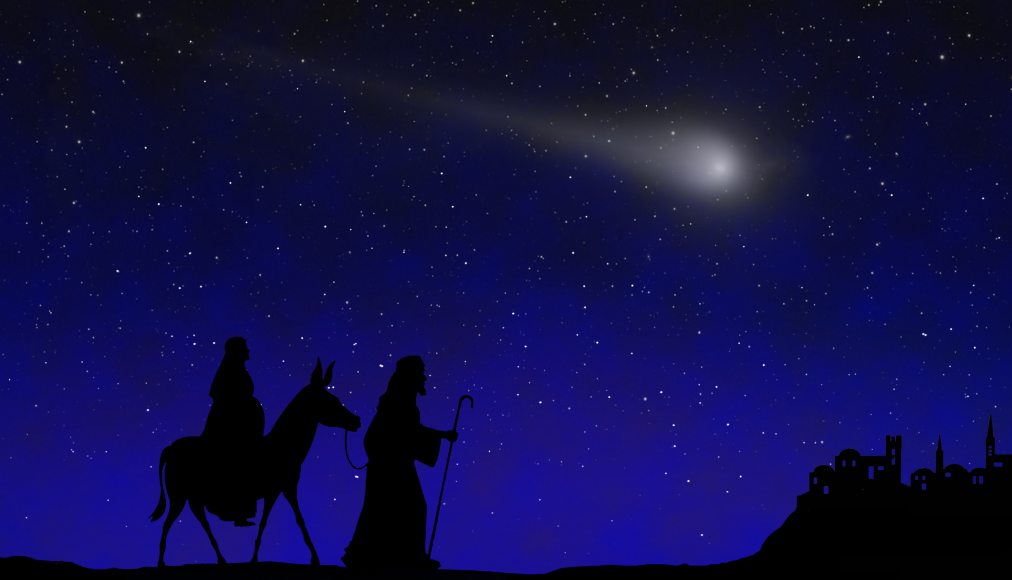 Joseph et Marie au soir de la naissance de Jésus. / IStock