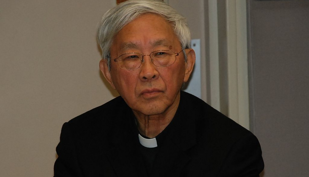 Le cardinal Joseph Zen en 2013 / ©Iris Tong, Public domain, Wikimedia Commons