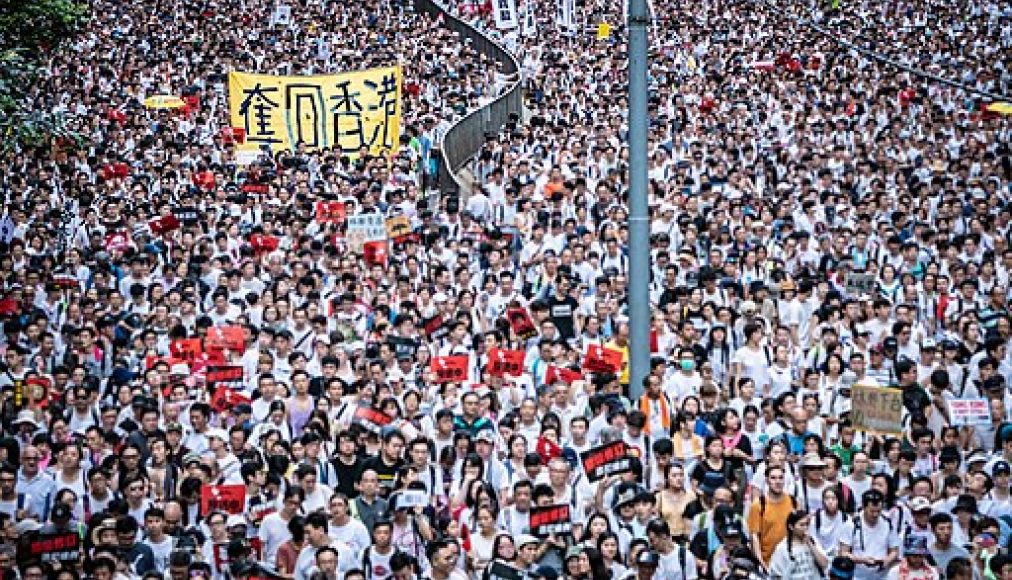 Manifestations à Hong Kong / © Wikimedia Commons (CC-BY-SA-4.0 / Hf9631)