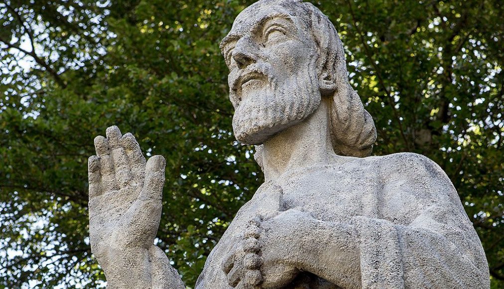 Statue de Nicolas de Flue à Boncourt (JU) / ©Wikemedia Commons/Roland Zumbuehl/CC BY-SA 4.0
