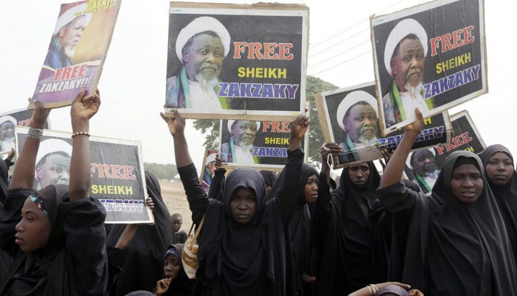Protestations des shiites musulmans / @RNS/AP Photo/Sunday Alamba