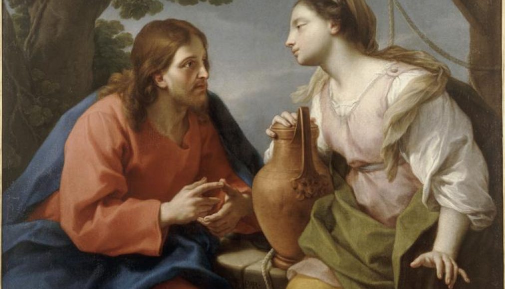 Jésus et la Samaritaine. Huile sur toile. / © Etienne Parrocel