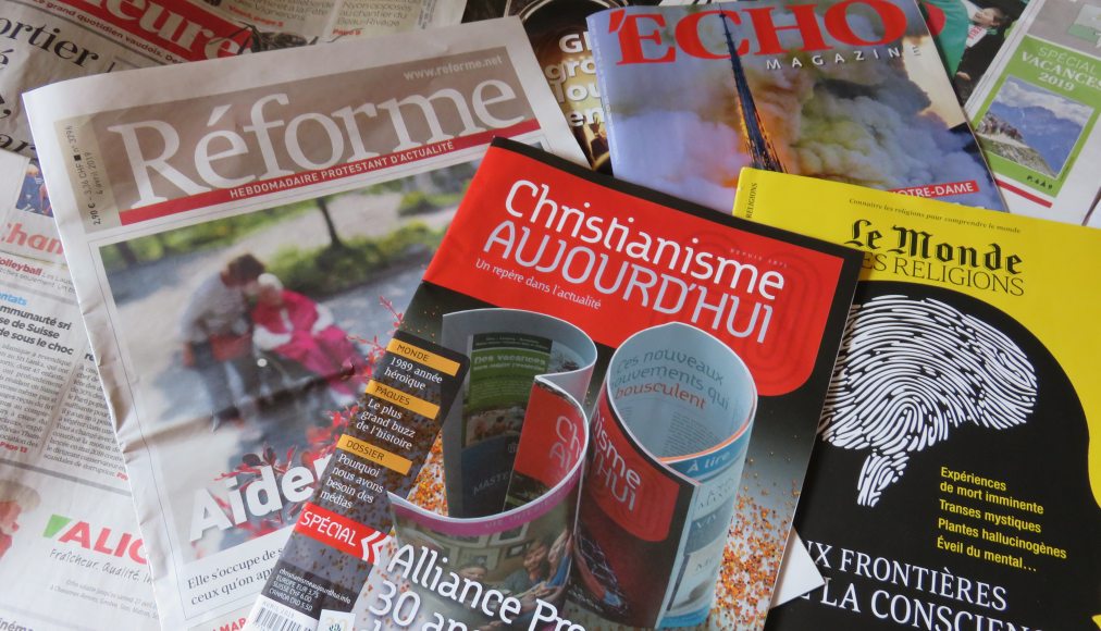 Presse religieuse, avril 2019 / Protestinfo