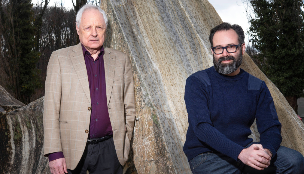 Pierre Gisel et Philippe Gonzalez, artisans de la formation «Communautés religieuses, pluralisme et enjeux de société». / ©Nicole Chuard/Unil