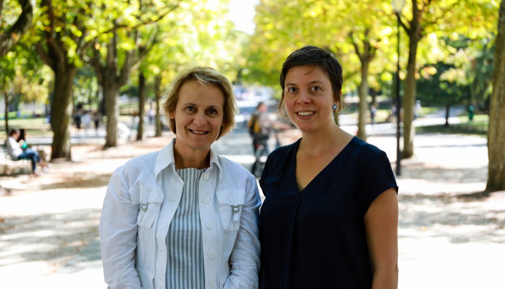 Lauriane Savoy (à droite) collabore avec Elisabeth Parmentier auprès de l&#039;Université de Genève. / DR-RZN TORBEY