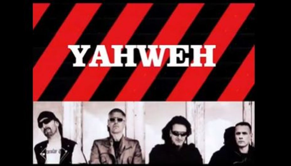 Extrait de la couverture du single de &quot;Yahweh&quot; de U2 / ©DR