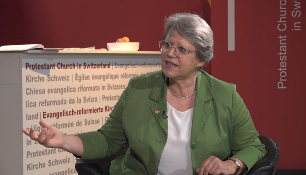 Rita Famos, présidente de l&#039;EERS / ©RTSreligion