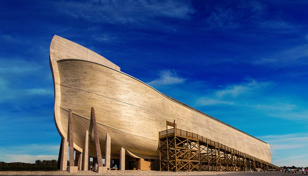 L&#039;arche de Noé, attraction du parc &quot;Ark Encounter&quot; au Kentucky, USA / @Ark Encounter Media Ressources