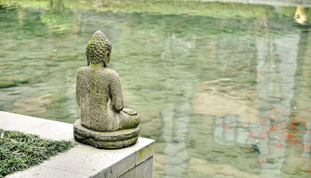 Une statue de Bouddha au bord d’un bassin zen / CC0 Silentpilot / Pixabay