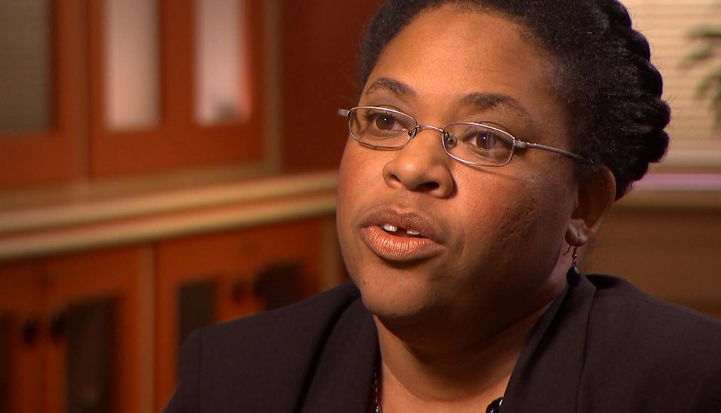 Jennifer Pinckney, veuve du pasteur Clementa Pinckney, tué dans son église lors du massacre à Charleston. Jennifer Pinckney, veuve du pasteur Clementa Pinckney, tué dans son église lors du massacre à Charleston. / YouTube