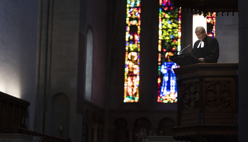 Président des Eglises réformées romandes jusqu’en décembre dernier, Jean-Baptiste Lipp regrette les tensions entre les facultés de théologie protestante et la HET-pro. Une situation qui ne joue pas en faveur des Eglises selon lui. Président des Eglises réformées romandes jusqu’en décembre dernier, Jean-Baptiste Lipp regrette les tensions entre les facultés de théologie protestante et la HET-pro. Une situation qui ne joue pas en faveur des Eglises selon lui. / Keystone