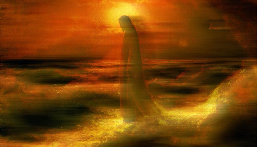 Jésus marche sur l&#039;eau / ©Libre de droits