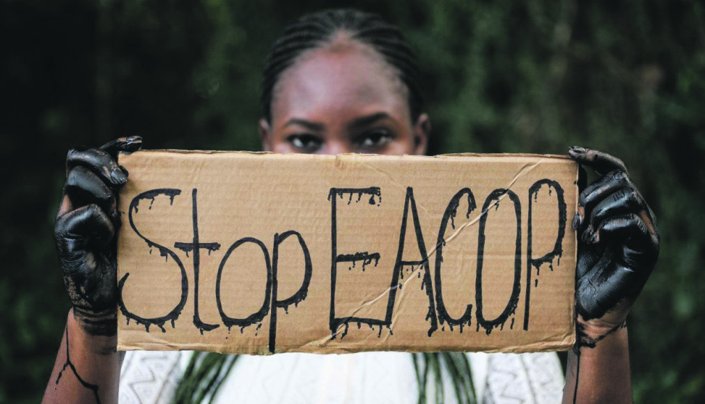 Une militante manifeste en Ouganda. / © CC(by-nc-sa) Impu/Lobby