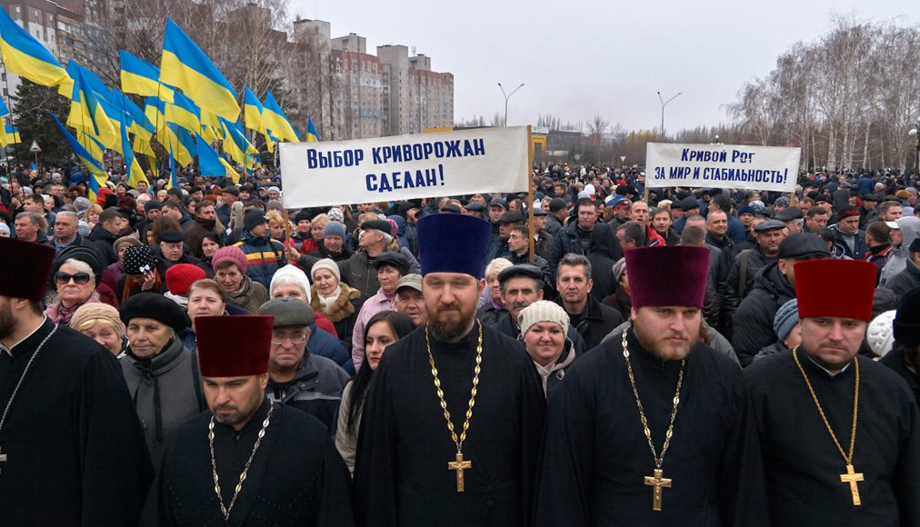 En 2015, les prêtres de l'Eglise orthodoxes russes militaient pour leur candidat pro-russe à la présidentielle. En 2015, les prêtres de l'Eglise orthodoxes russes militaient pour leur candidat pro-russe à la présidentielle. / IStock