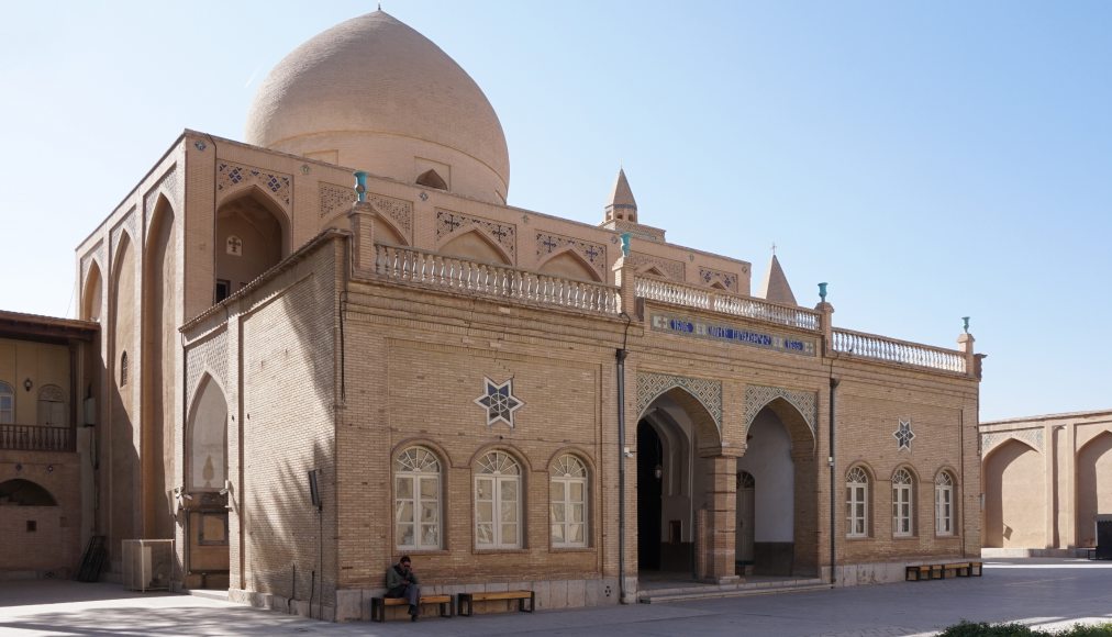 La cathédrale arménienne Saint-Sauveur d&#039;Isaphan en Iran. / © CC (by-sa) Wikimedia/Bernard Gagnon