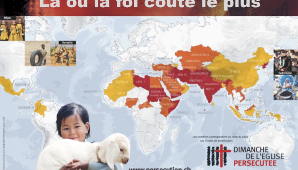 Extrait du dossier d’information et d’animation du «Dimanche de l’Église persécutée» Extrait du dossier d’information et d’animation du «Dimanche de l’Église persécutée» / Portes ouvertes