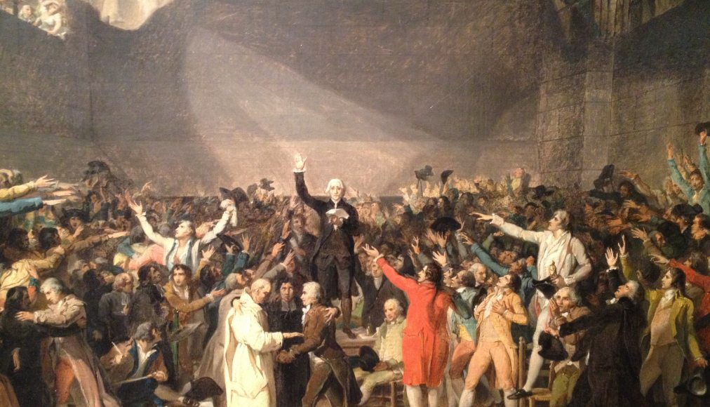 Jacques-Louis David, Le Serment du Jeu de paume Jacques-Louis David, Le Serment du Jeu de paume