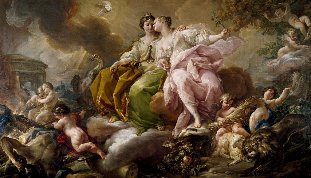 Corrado Giaquinto: Justice et Paix Corrado Giaquinto: Justice et Paix