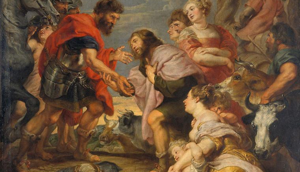 Rubens, La Réconciliation de Jacob et d&#039;Essai / Rubens, La Réconciliation de Jacob et d&#039;Essai