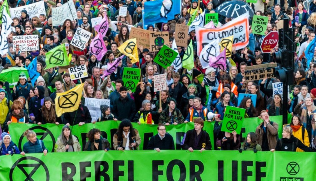 Page Facebook d&#039; Extinction Rebellion / Facebook