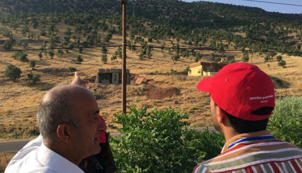 Une zone de bombardements dans les montagnes kurdes Une zone de bombardements dans les montagnes kurdes / Visite dans les montagnes kurdes et la zone de bombardements
