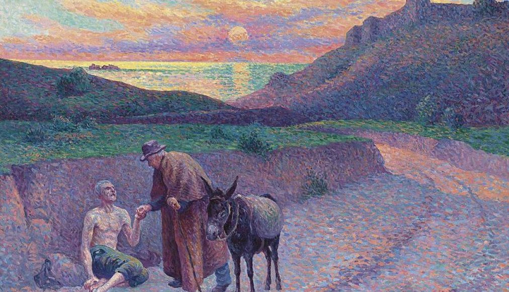 Maximilien Luce, 1896 - Wikimedia Commons / Le bon samaritain