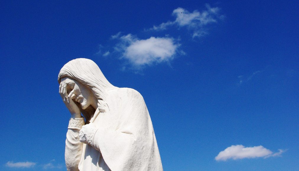 Jesus wept, CC-BY-NC Jerry Worster / Jésus pleura, statue de l&#039;Oklahoma City National Memorial 