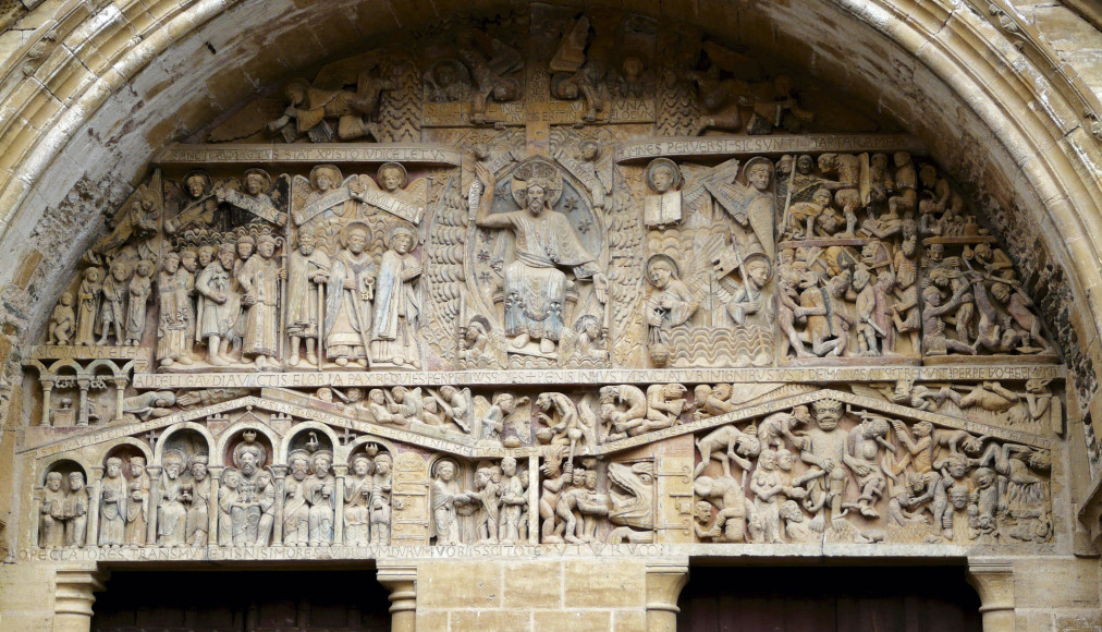 Tympan de Conques Tympan de Conques