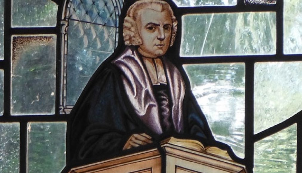 Vitrail en hommage à John Newton dans l'église Saint Peter and Saint Paul à Olney, Angleterre Vitrail en hommage à John Newton dans l'église Saint Peter and Saint Paul à Olney, Angleterre / ©Wikimedia Commons/Rjohnwest36/CC BY-SA 4.0