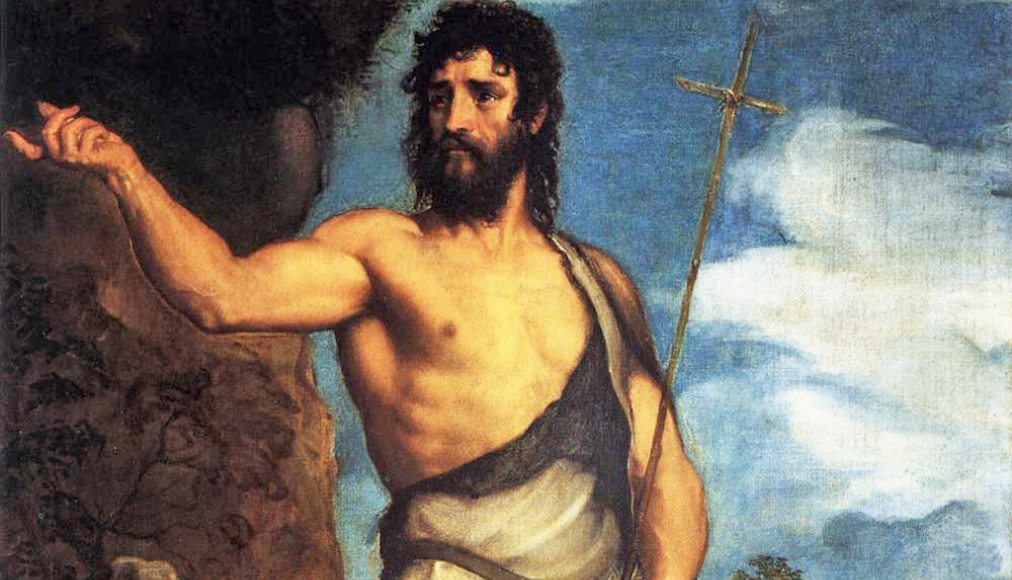 Jean-Baptiste de Titien dans le désert Jean-Baptiste de Titien dans le désert / © Titien, Wikimedia commons