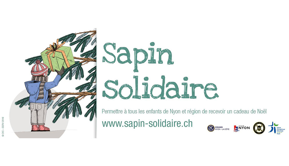 Un sapin solidaire à Nyon / Un sapin solidaire à Nyon