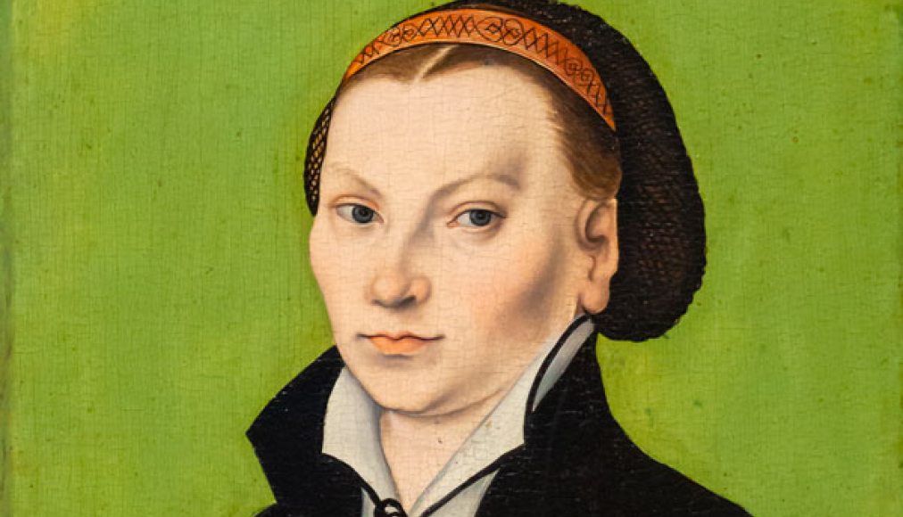 Katharina von Bora par Lucas Cranach (env. 1527), Musée national, Stockholm