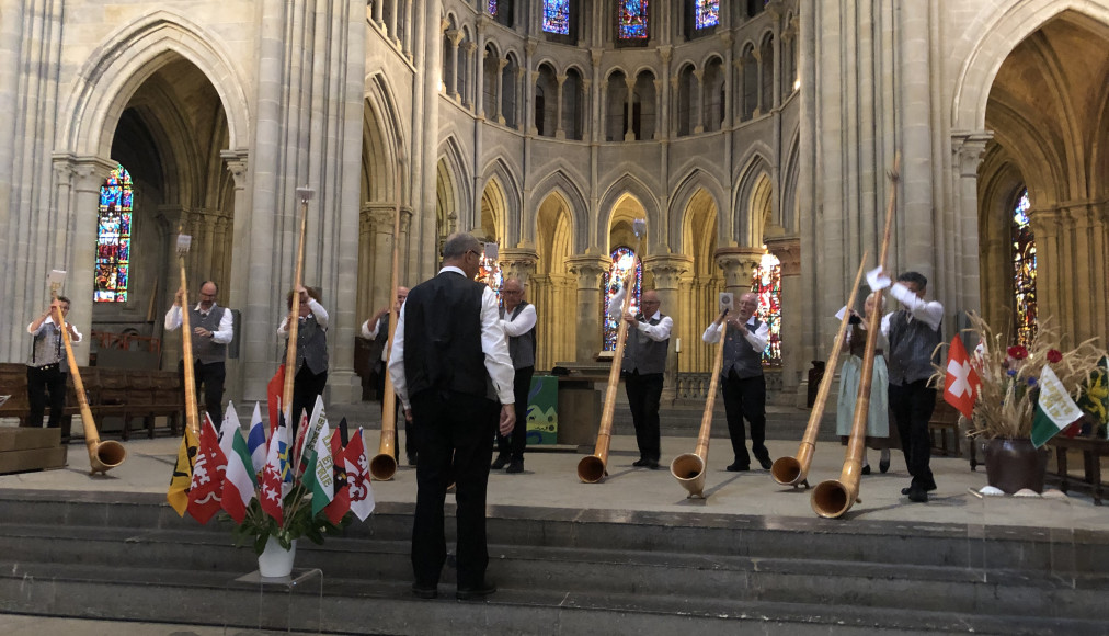 1er Août à la cathédrale de Lausanne / ©Line Dépraz