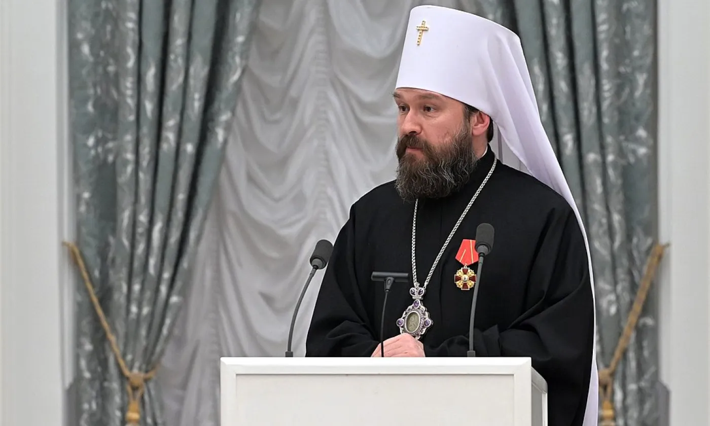 Le métropolite Hilarion ©Kremlin.ru, CC BY 4.0 Wikimedia Commons