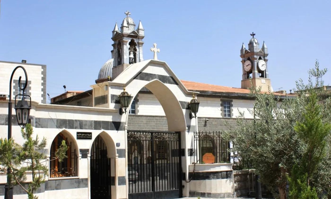 Cathédrale Notre-Dame-de-la-Dormition, Eglise grecque-catholique melkite à Damas, Syrie ©Jan Smith, CC BY 2.0 Wikimedia Commons