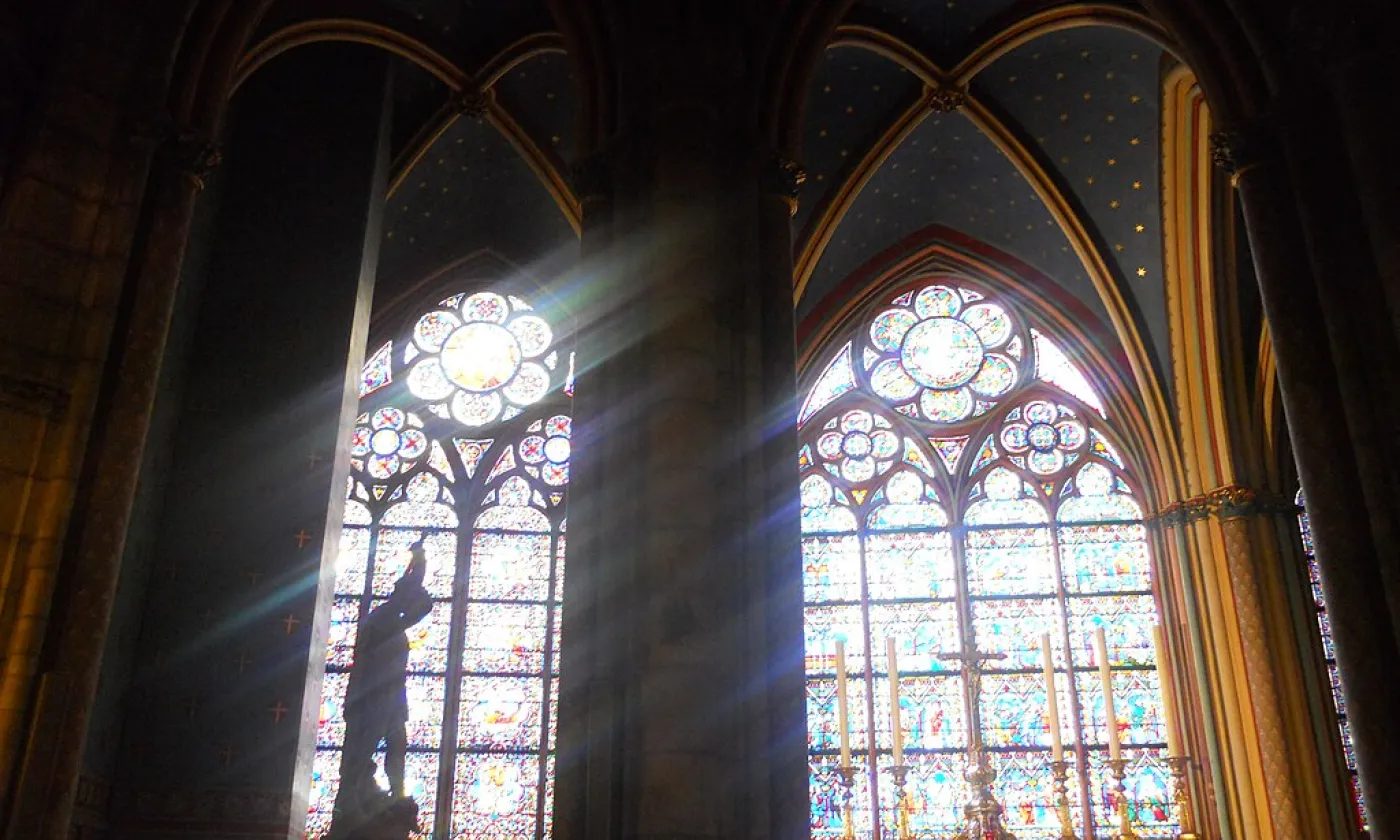 La chapelle St-Georges à l'intérieur de la cathédrale Notre-Dame de Paris. ©Erik Drost, CC BY 2.0 Wikimedia Commons