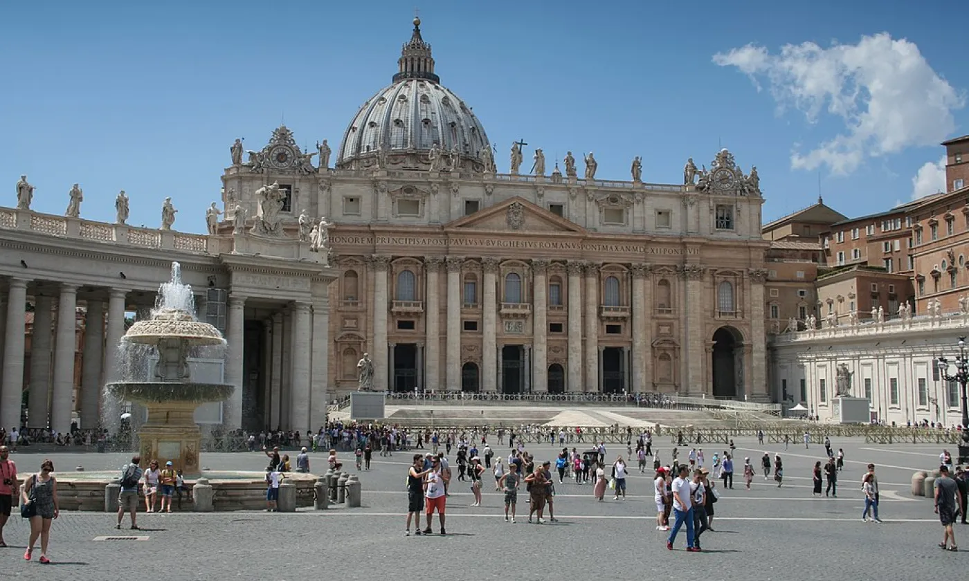 Basilique Saint-Pierre, Vatican ©Wikimedia Commons/Nono vlf/CC BY-SA 4.0