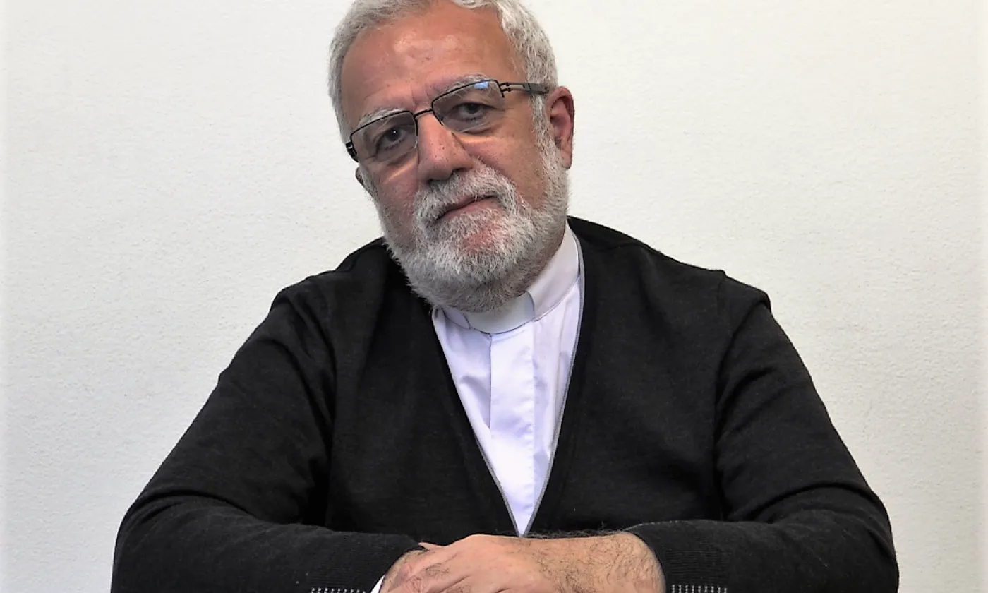 Emanuel Youkhana, archidiacre de l'Église assyrienne d'Orient en Irak. @ Ref.ch/ Andreas Bättig