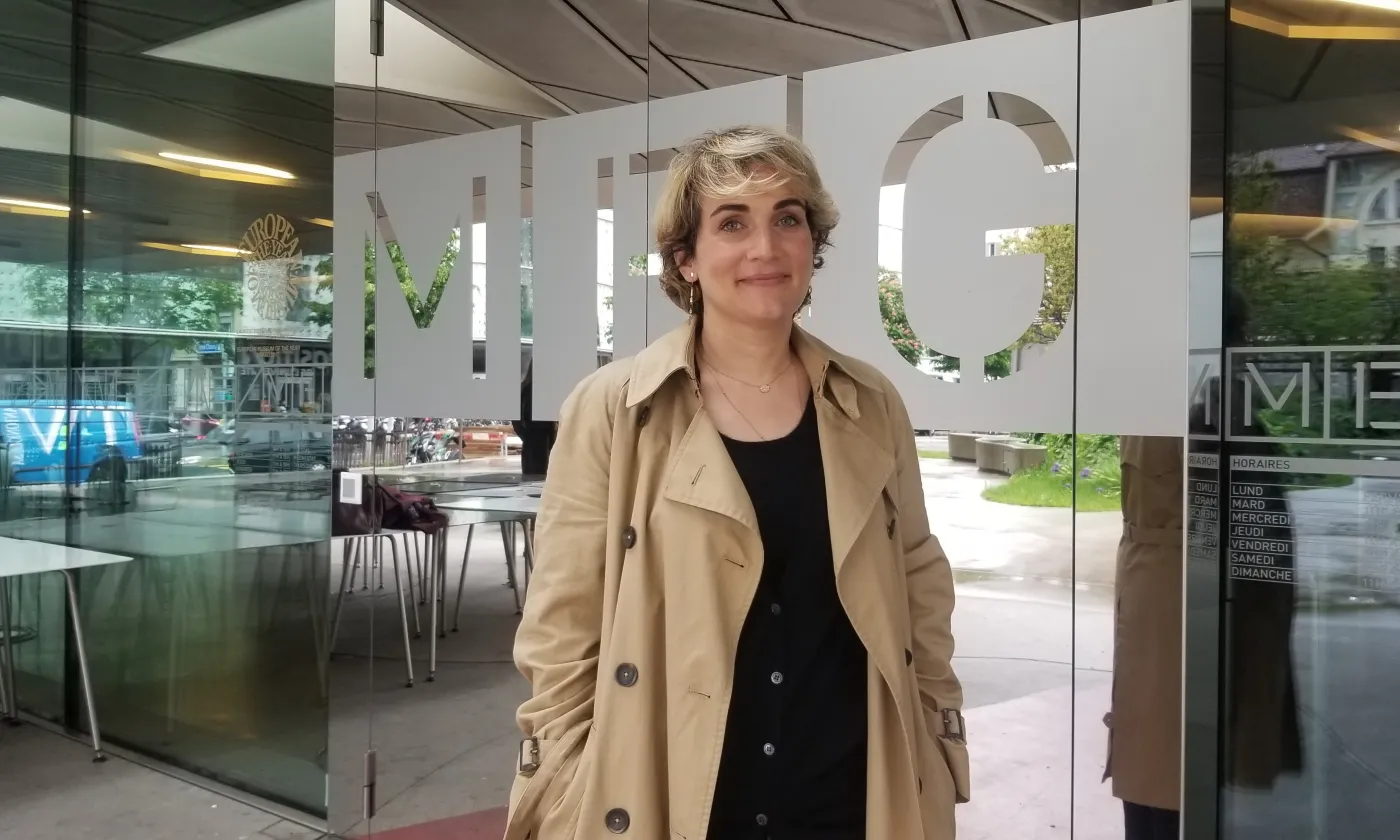 Floriane Morin, conservatrice au Musée d’ethnographie de Genève (MEG) ©Christine Mo Costabella/RTSreligion