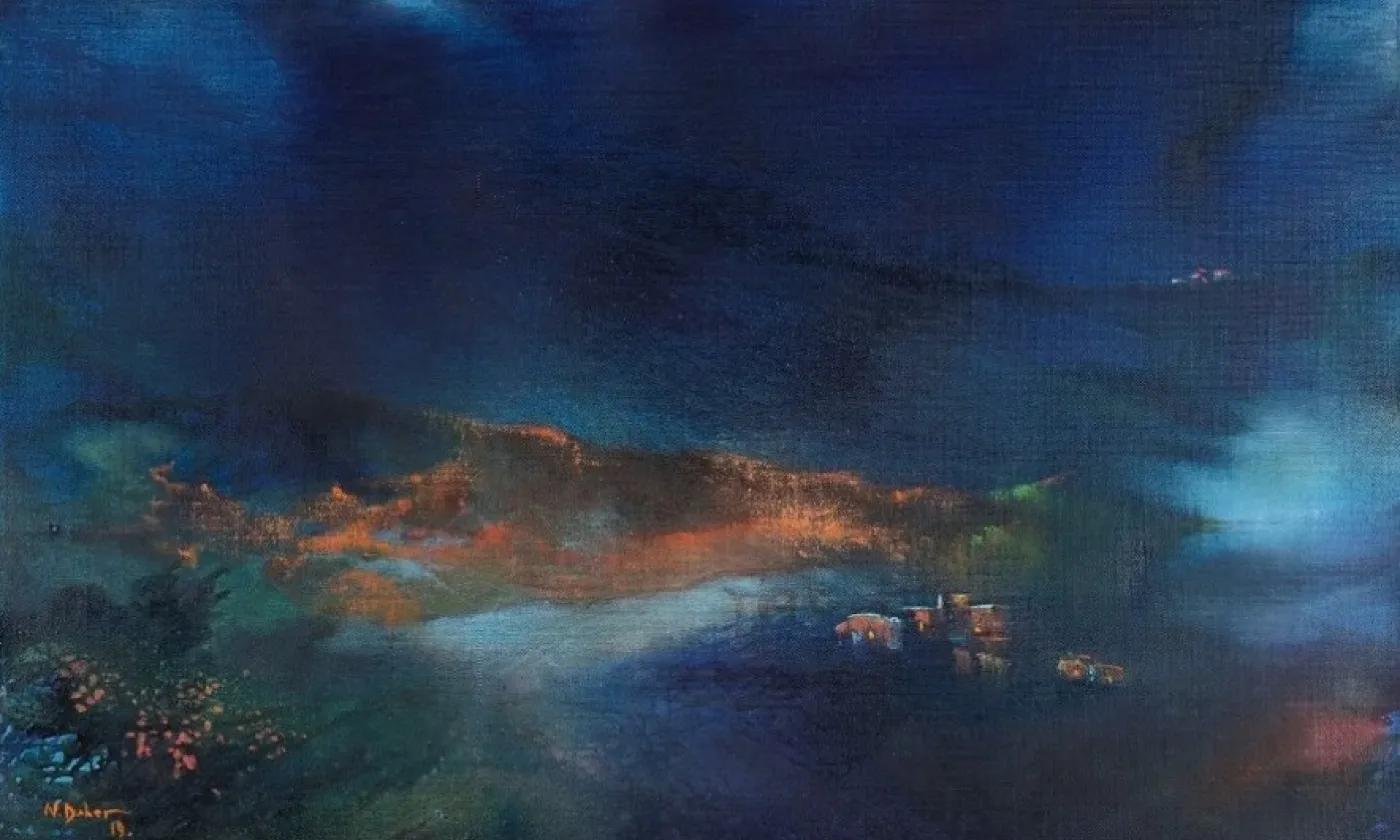 La vallée de la Bekaa et sa beauté sous le pinceau de Nizar Daher Nizar Daher peint la vallée de la Bekaa et ses clairs-obscurs