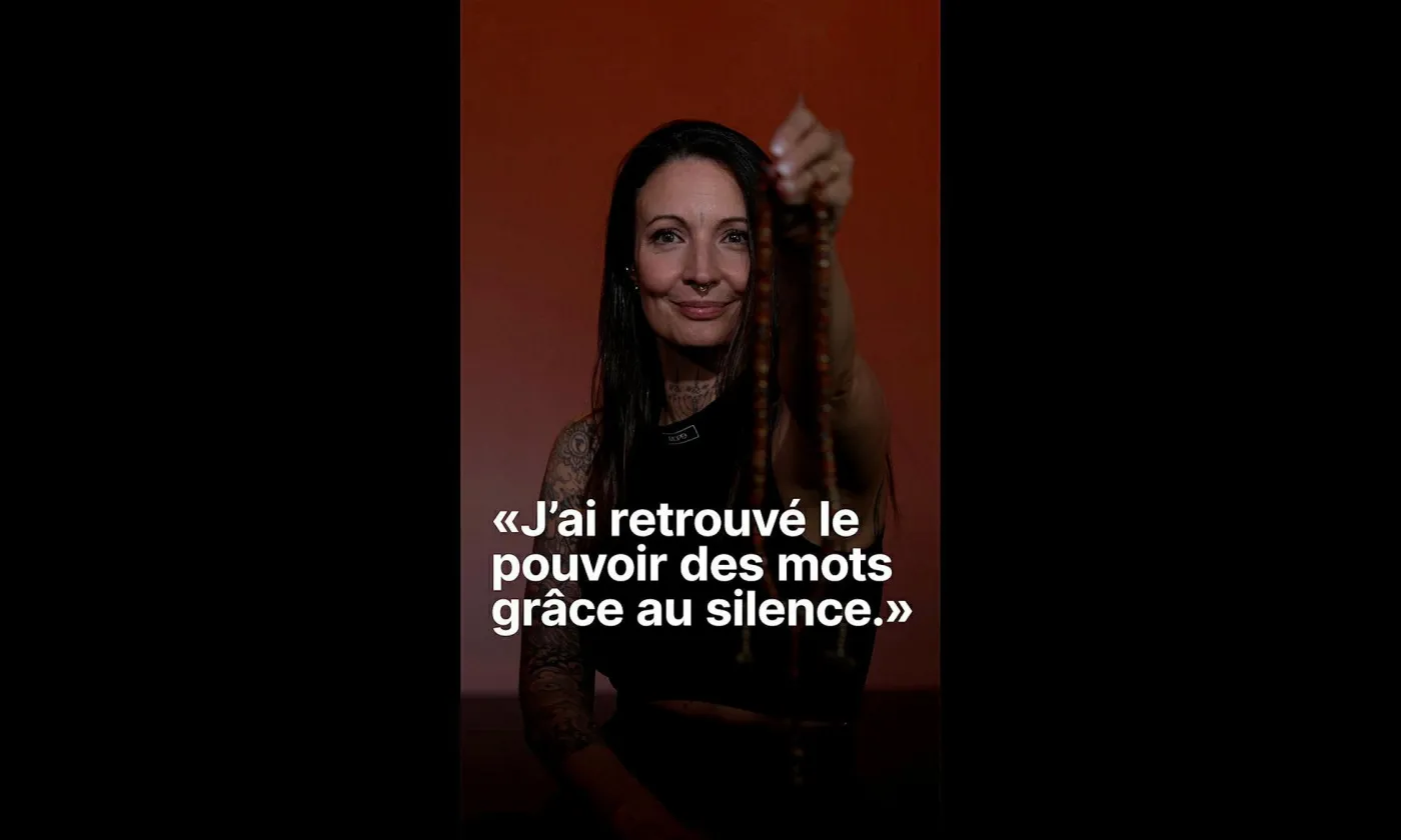 Jessica : «J'ai retrouvé le pouvoir des mots grâce au silence.» ©RTSreligion