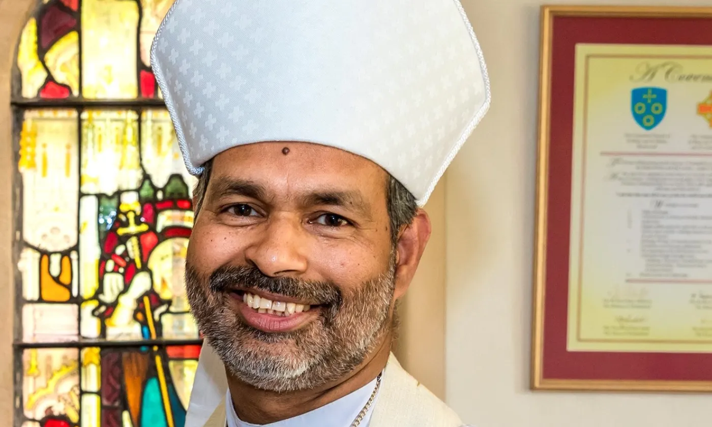 ©Ben Anu, CC BY-SA 4.0 Wikimedia Commons L'évêque anglican de Liverpool, John Perumbalath