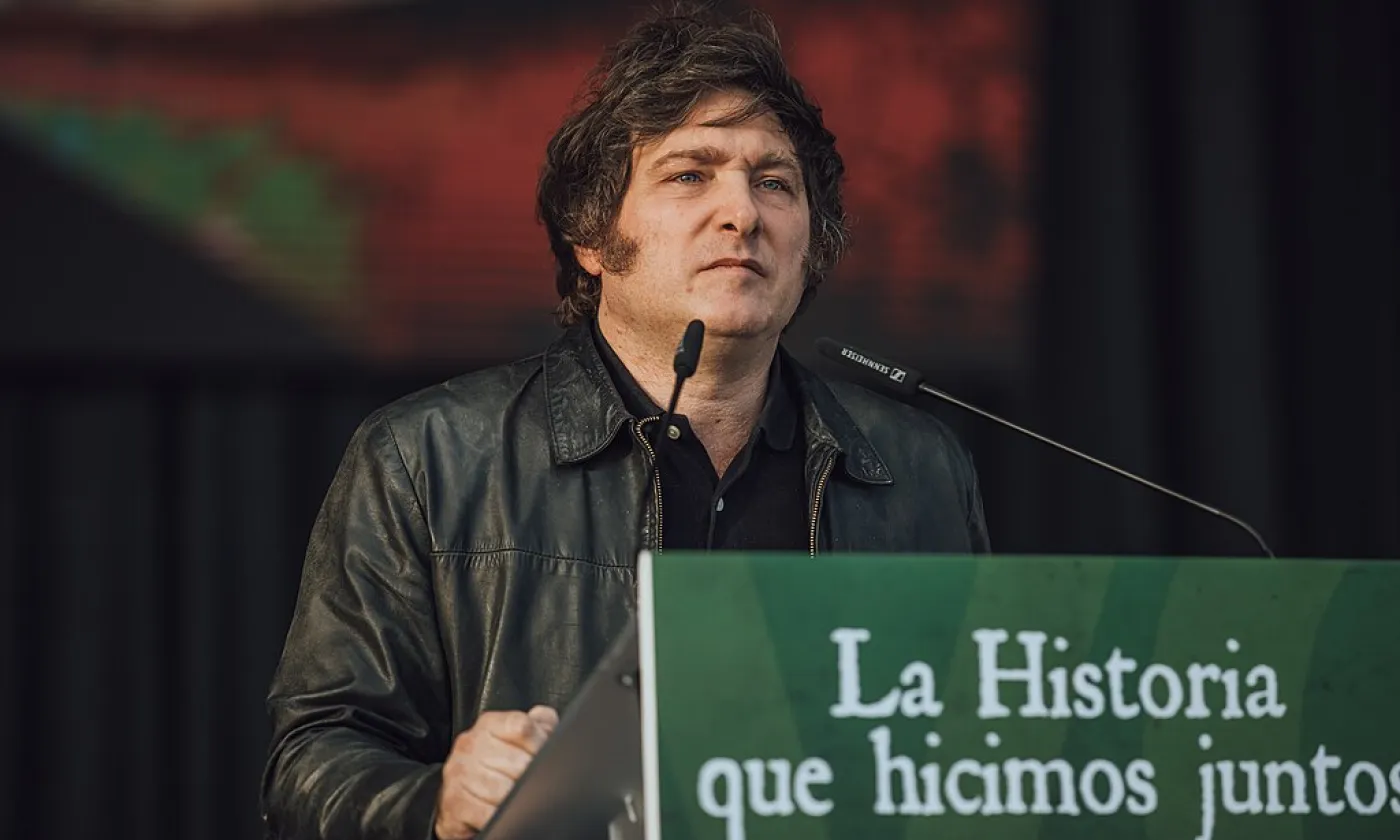 Javier Milei ©Vox España, CC0, Wikimedia Commons