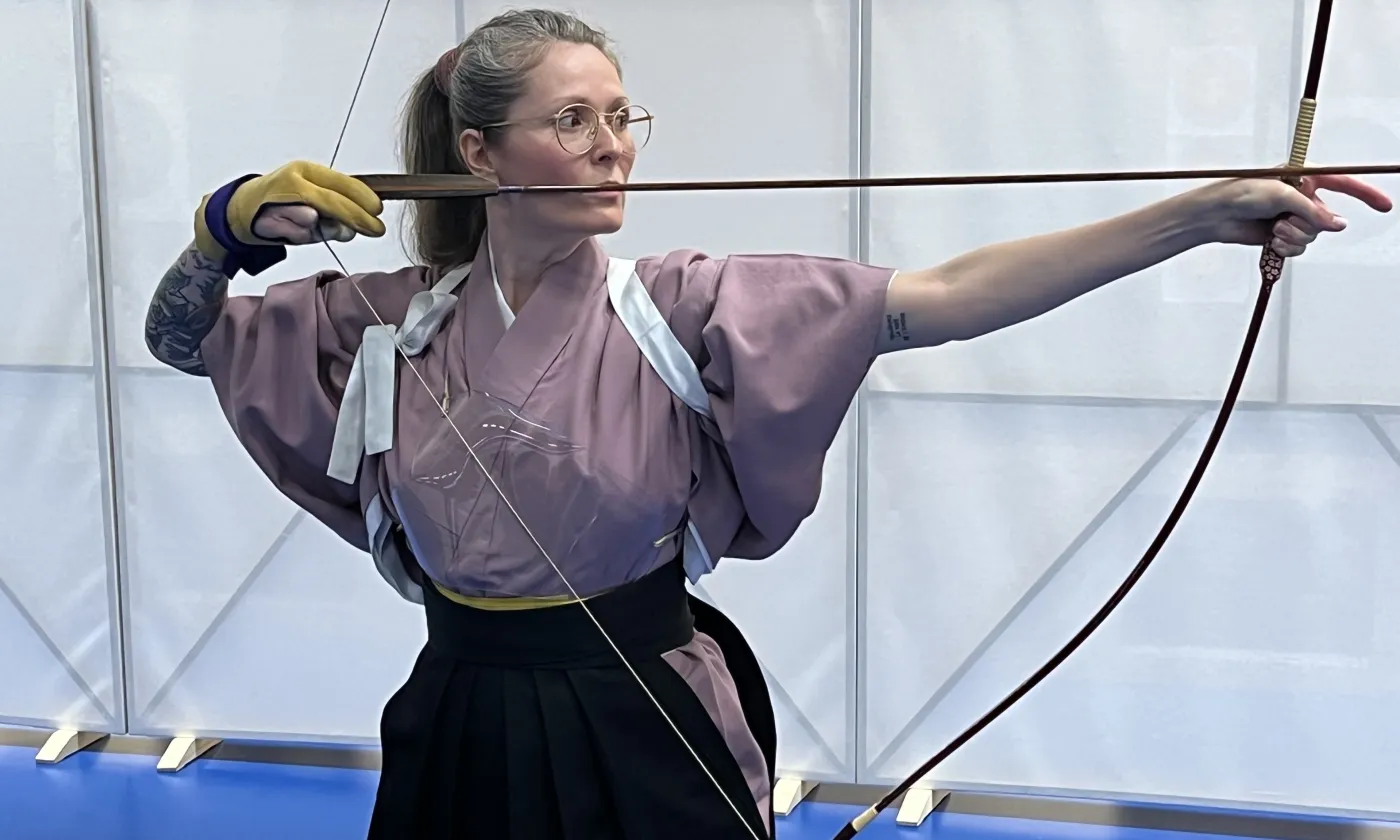 Le kyudo ou zen debout ©Gabrielle Desarzens / RTSreligion
