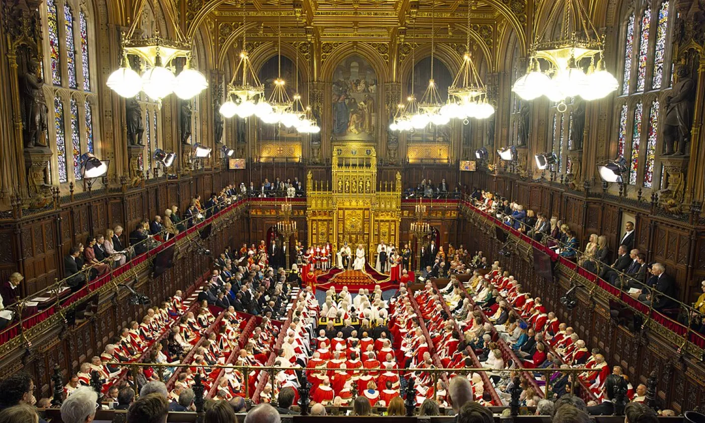 ©House of Lords, Roger Harris, CC BY 2.0 Wikimedia Commons